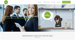 Desktop Screenshot of maminutezen.com